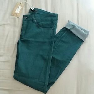 NWT Prana Teal Kara Jeans